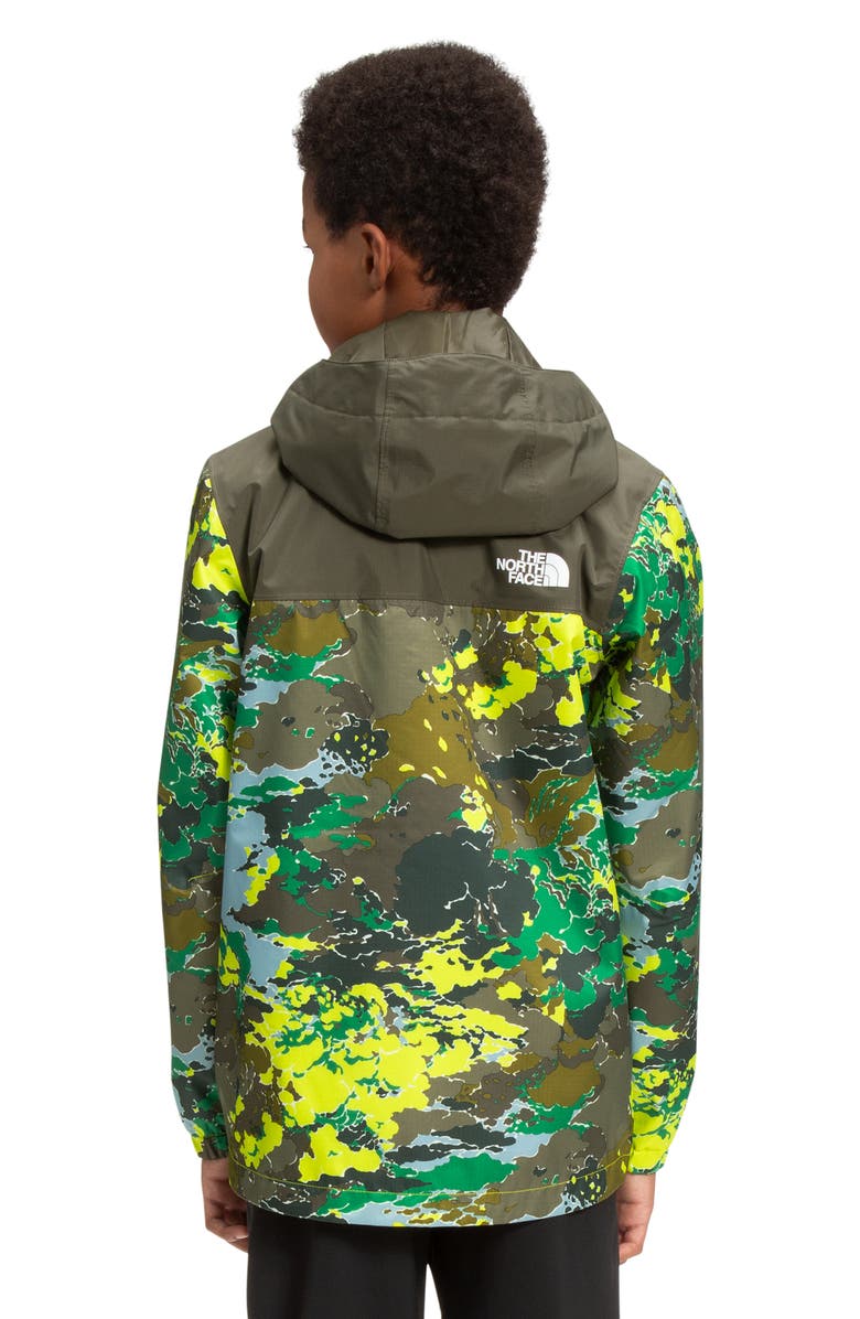 The North Face Kids' Resolve Reflective Camo Print Jacket, Alternate, color,