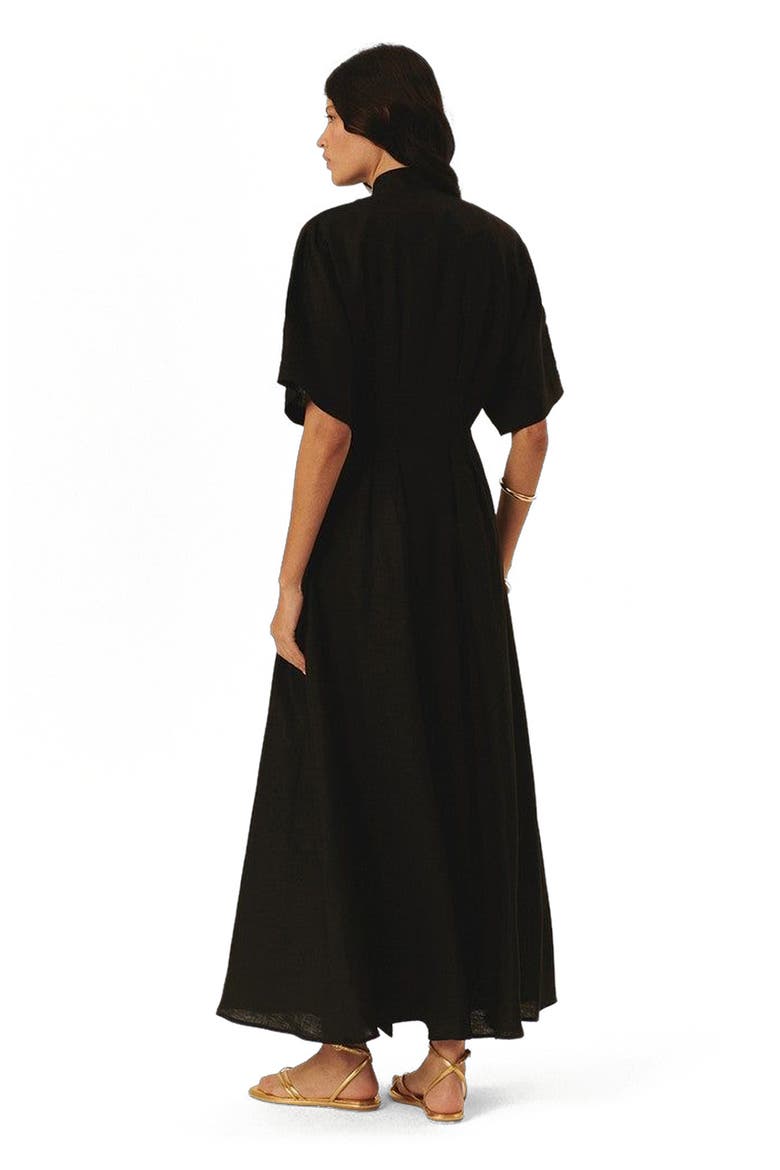 Samara Maxi Dress, Alternate, color, BLACK