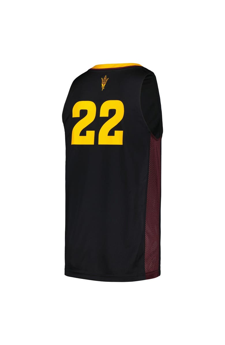 adidas Men's adidas #22 Black Arizona State Sun Devils Swingman Jersey, Alternate, color, Black