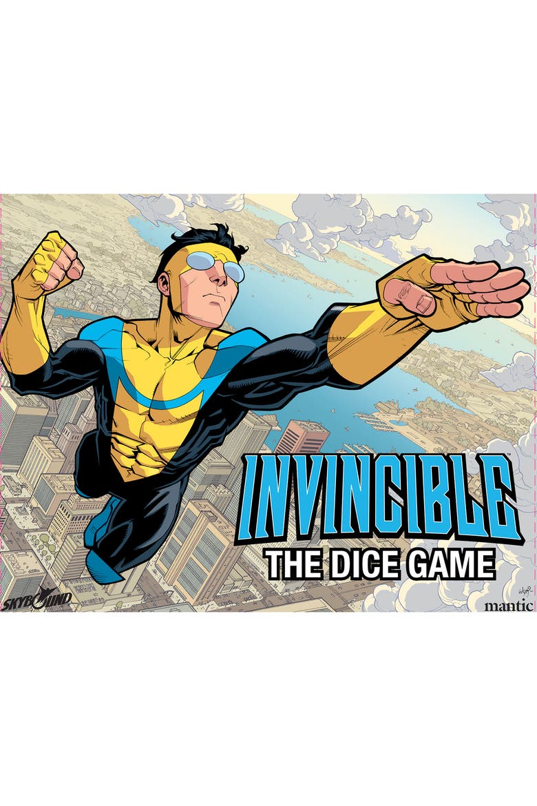 Invincible The Dice Game Fast Paced Push Your Luck Dice Rolling Game, Ages 10+, Alternate, color, Multicolored