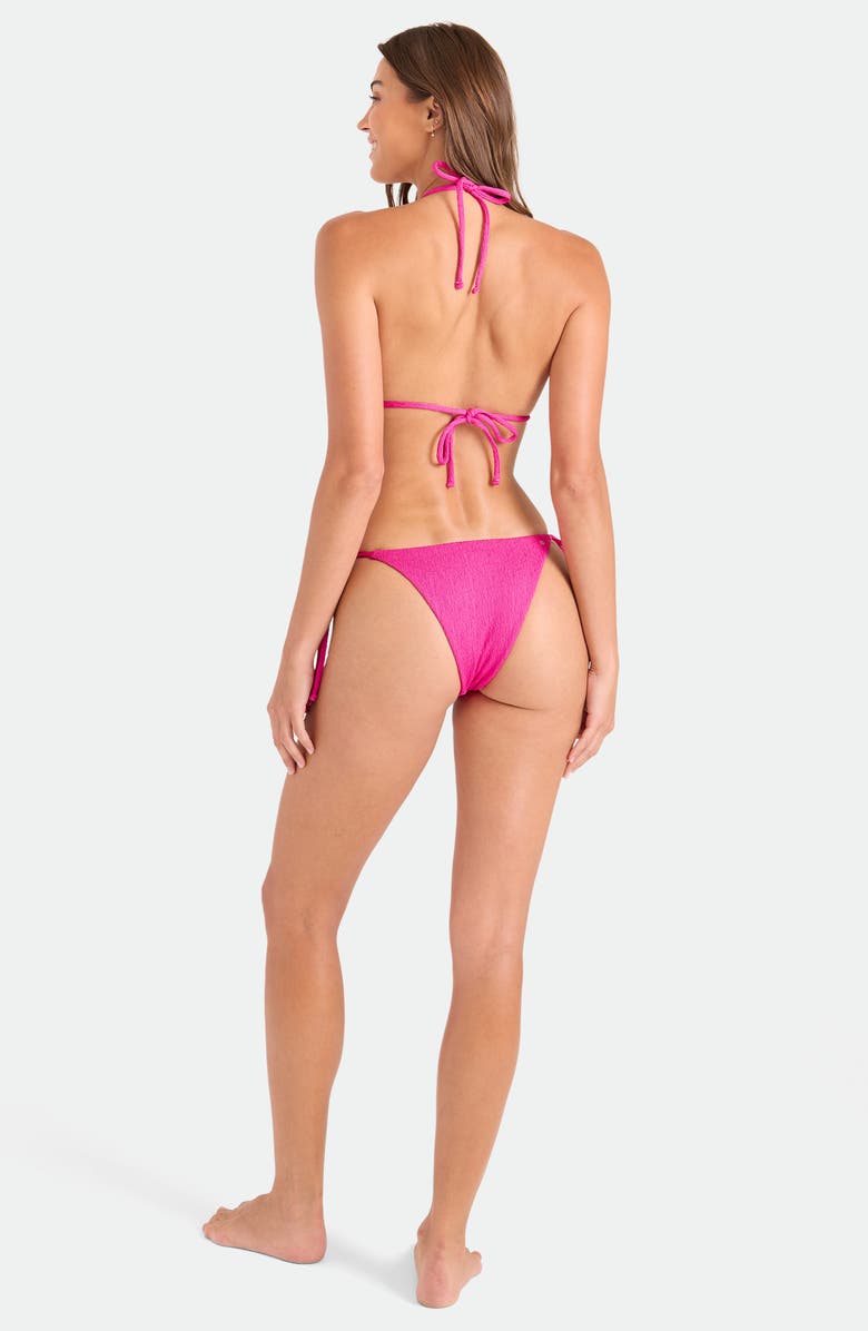 Volcom Pucker Up Triangle Bikini Top, Alternate, color, Blush