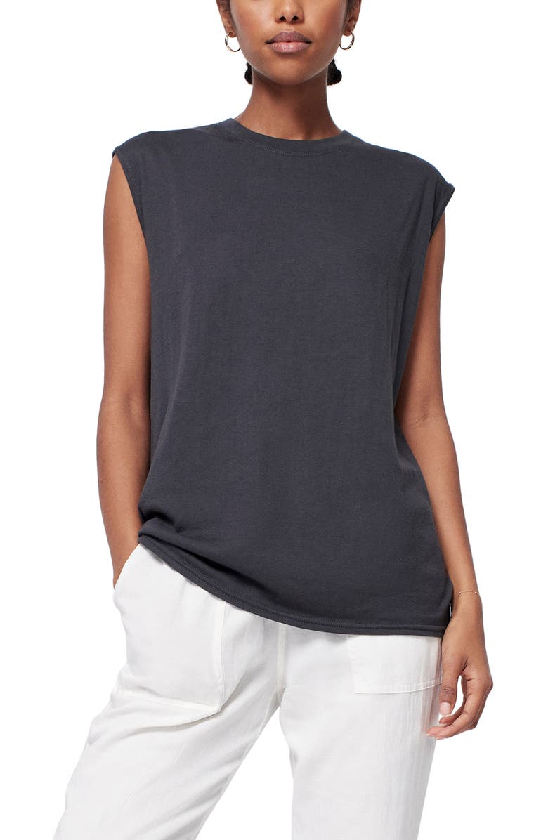Faherty Cloud Cotton & Modal Muscle Tee, Main, color, 