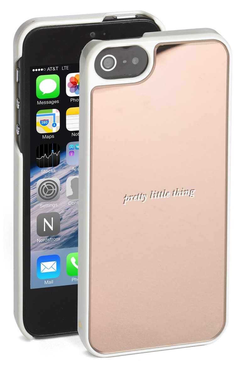'pretty thing' iPhone 5 & 5s case, Main, color, ROSEY DAWN