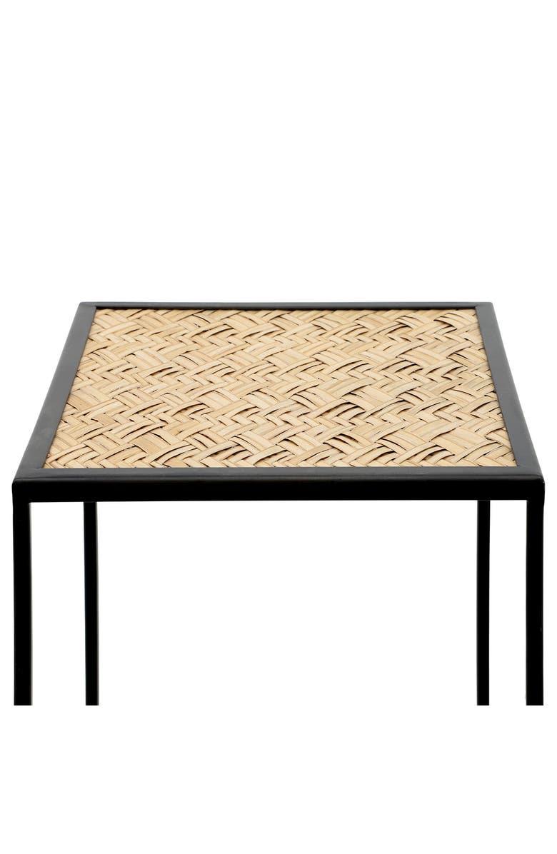 SAGEBROOK HOME Metal & Wood Planter Stands - Set of 2, Alternate, color, 