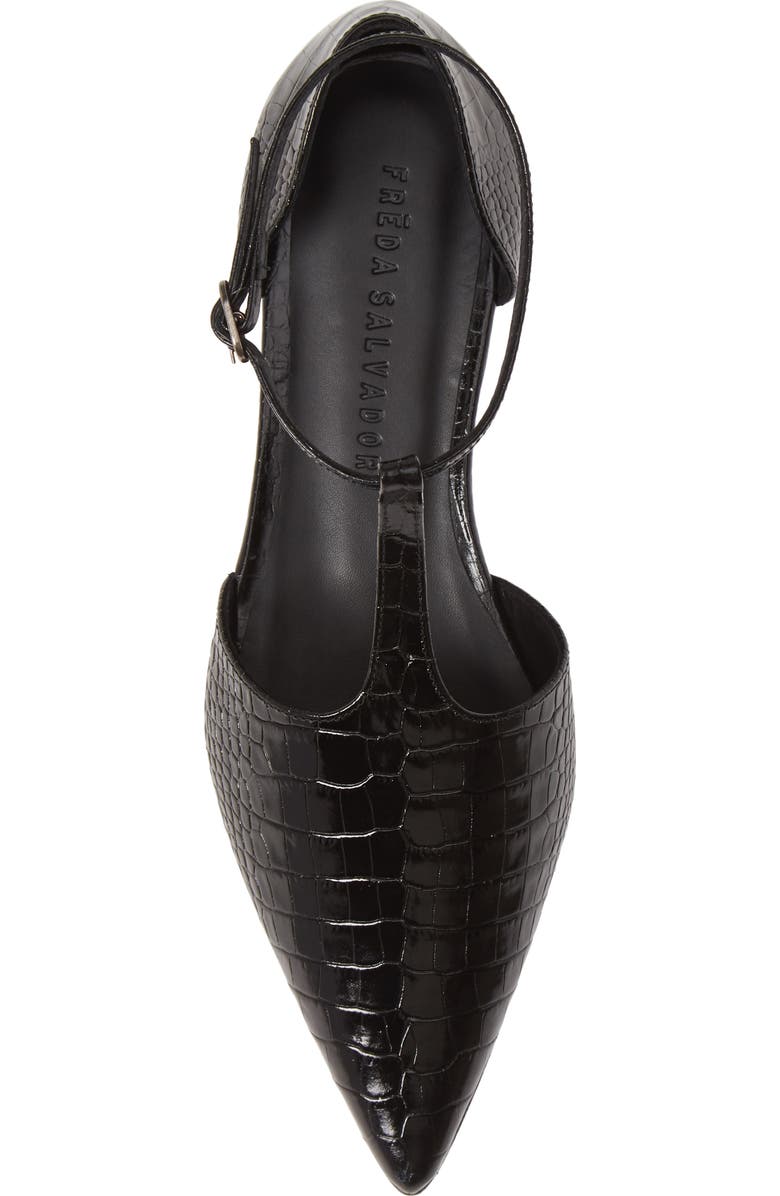 Freda Salvador Tulip T-Strap Flat, Alternate, color,