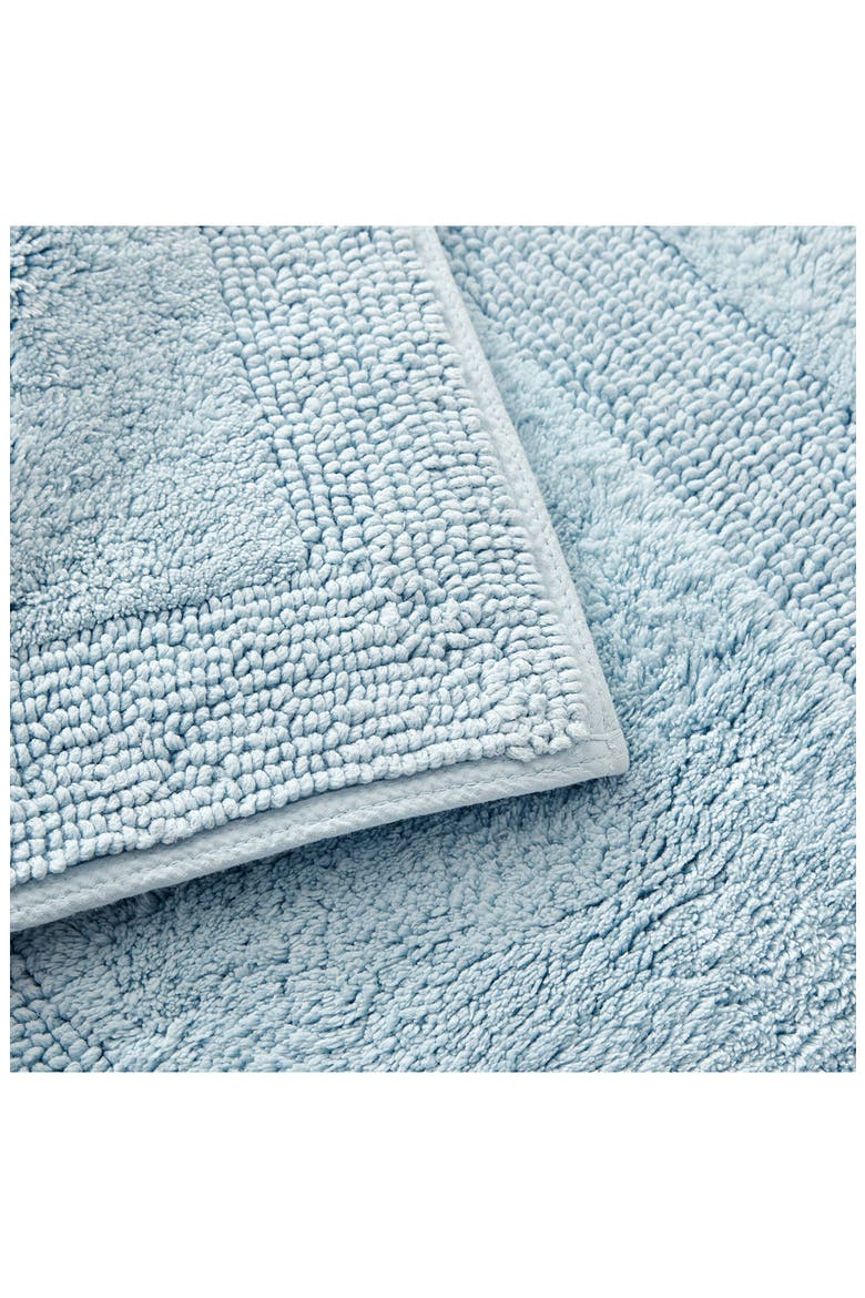 Long Branch Light Pastel Blue Bath Mat, Alternate, color, WINTER SKY