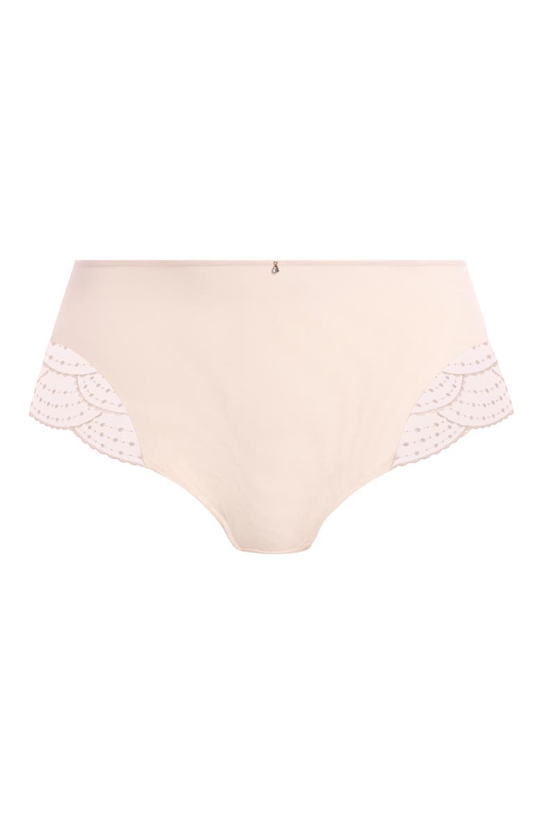 Priya Full Figure High Waist Briefs, Main, color, VANILLA
