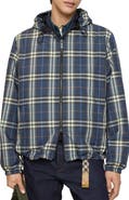 Burberry Reversible Check Hooded Jacket