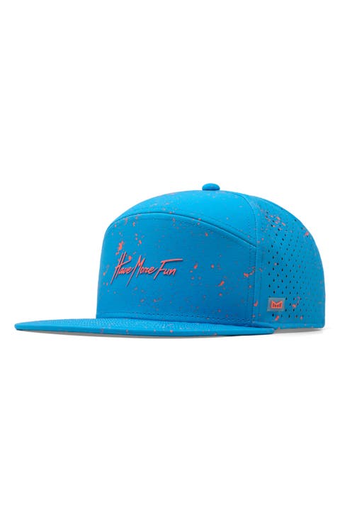 Trenches Icon Neon Drip Hydro Performance Snapback Hat