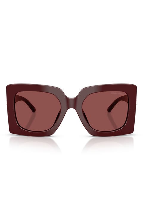 54mm Square Sunglasses