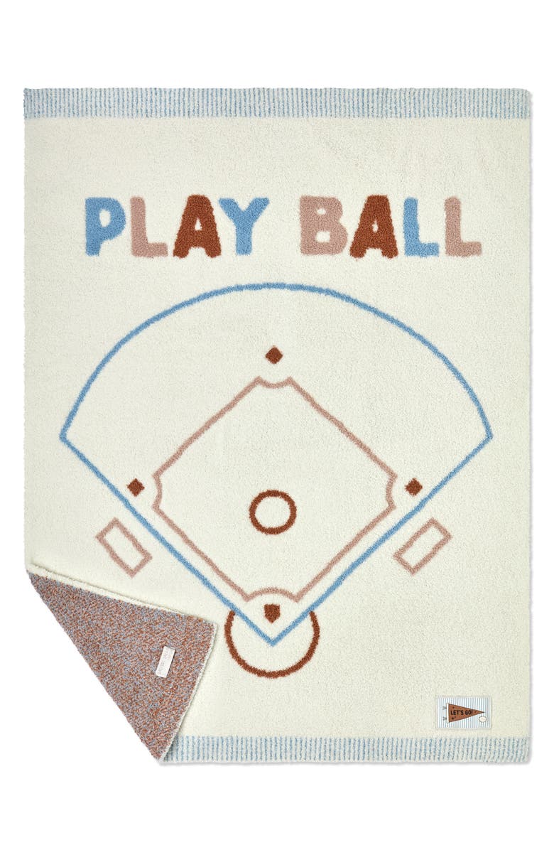 Barefoot Dreams<sup>®</sup> CozyChic<sup>®</sup> Play Ball Stroller Blanket, Alternate, color, Cream Multi