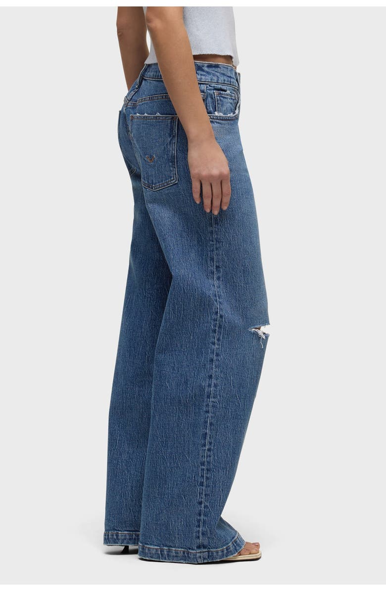 Hudson Jeans rylee low-rise loose pant, Alternate, color, Radical