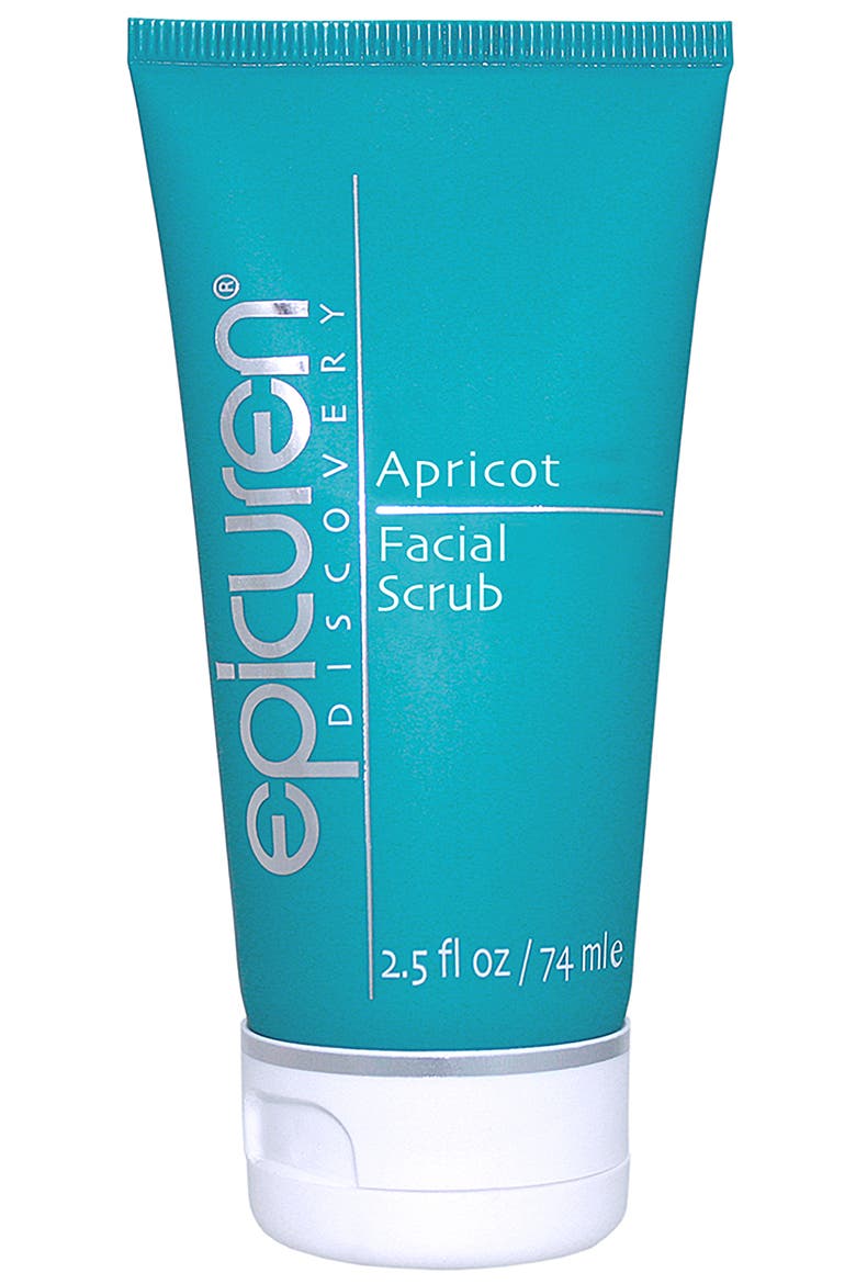 Apricot Facial Scrub, Main, color, Brown
