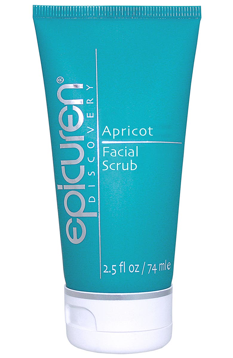 Epicuren Discovery Apricot Facial Scrub, Main, color, Brown