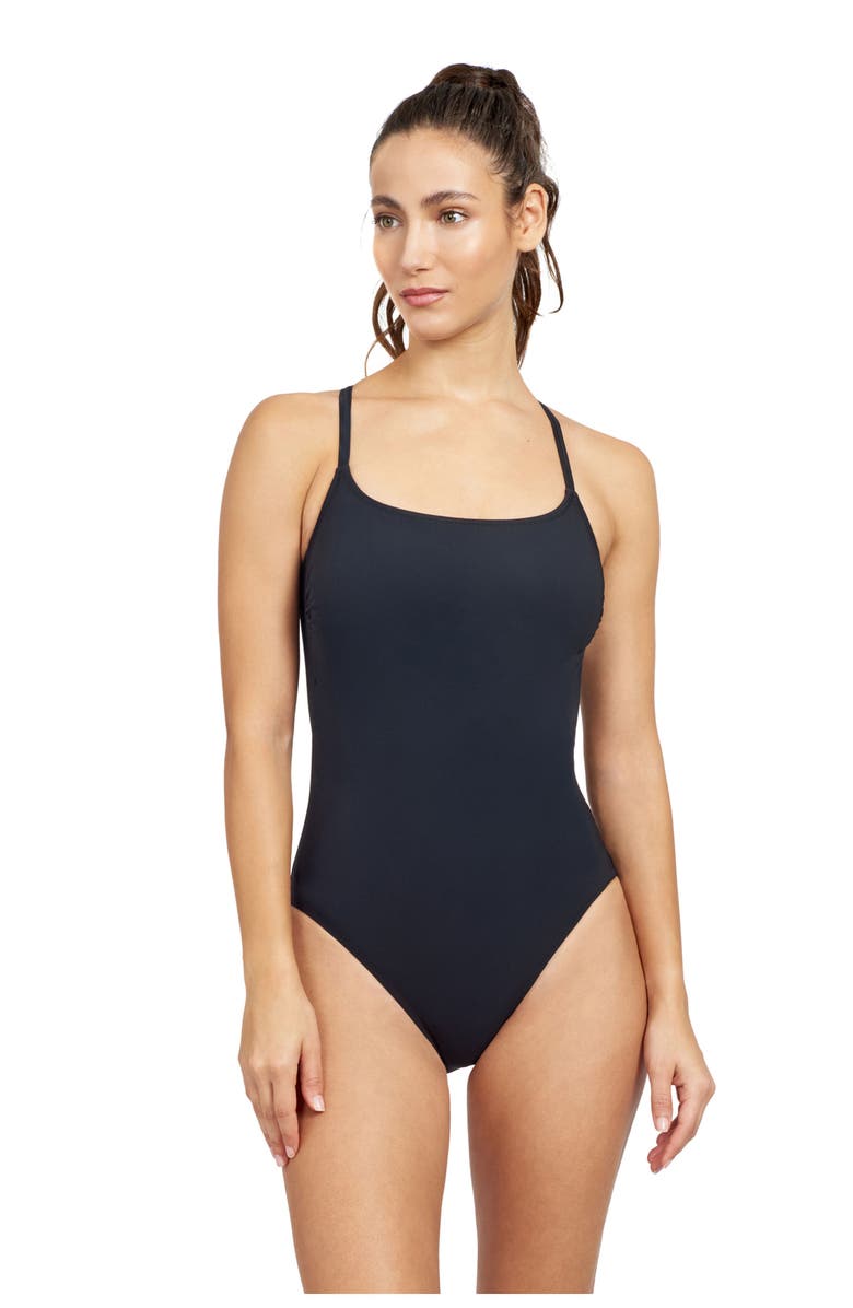 Free Sport by Gottex Free Round Neck one piece swimsuit, Main, color, 