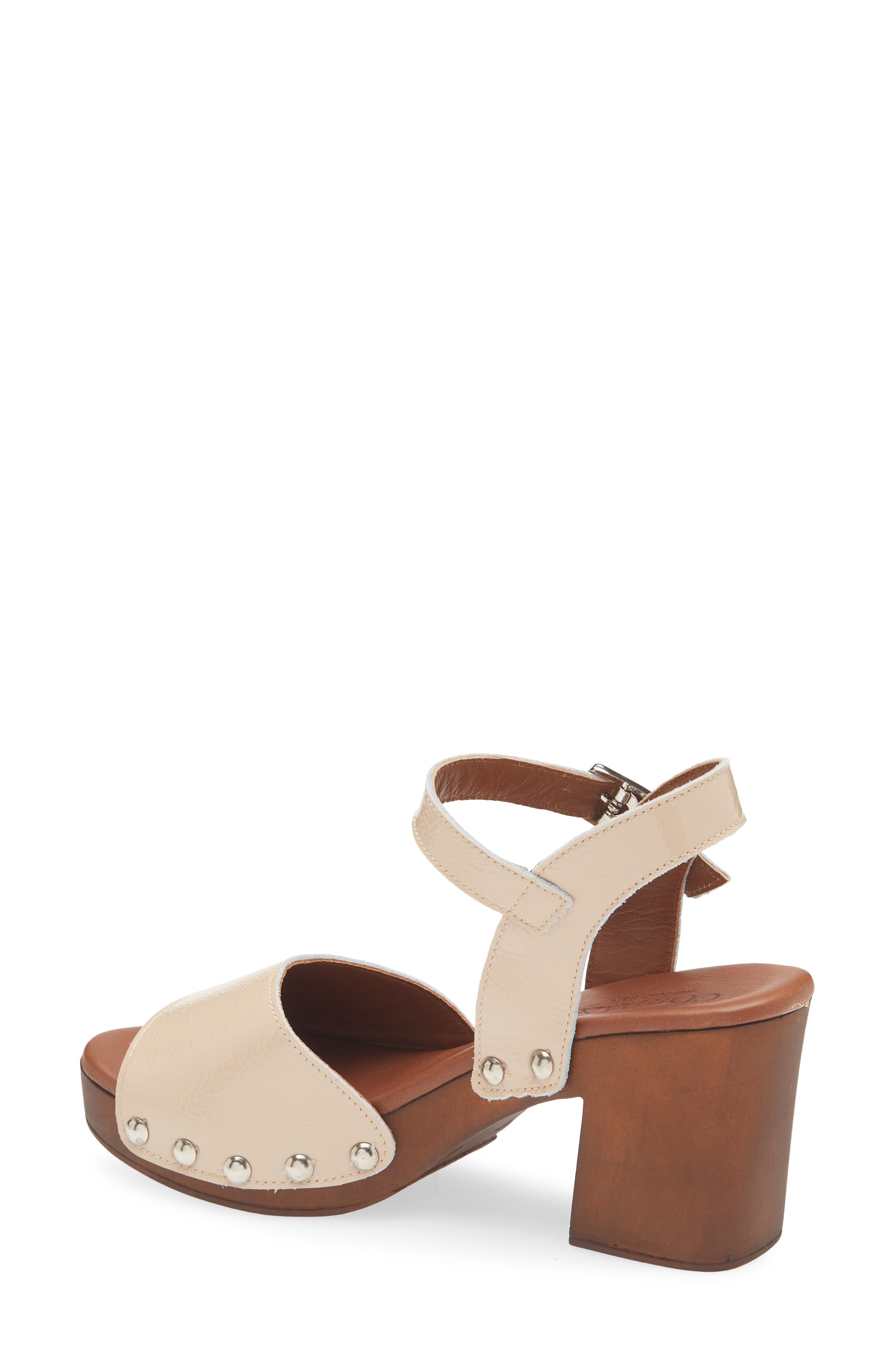 Cordani Willa Platform Sandal, Alternate, color, Beige Patent