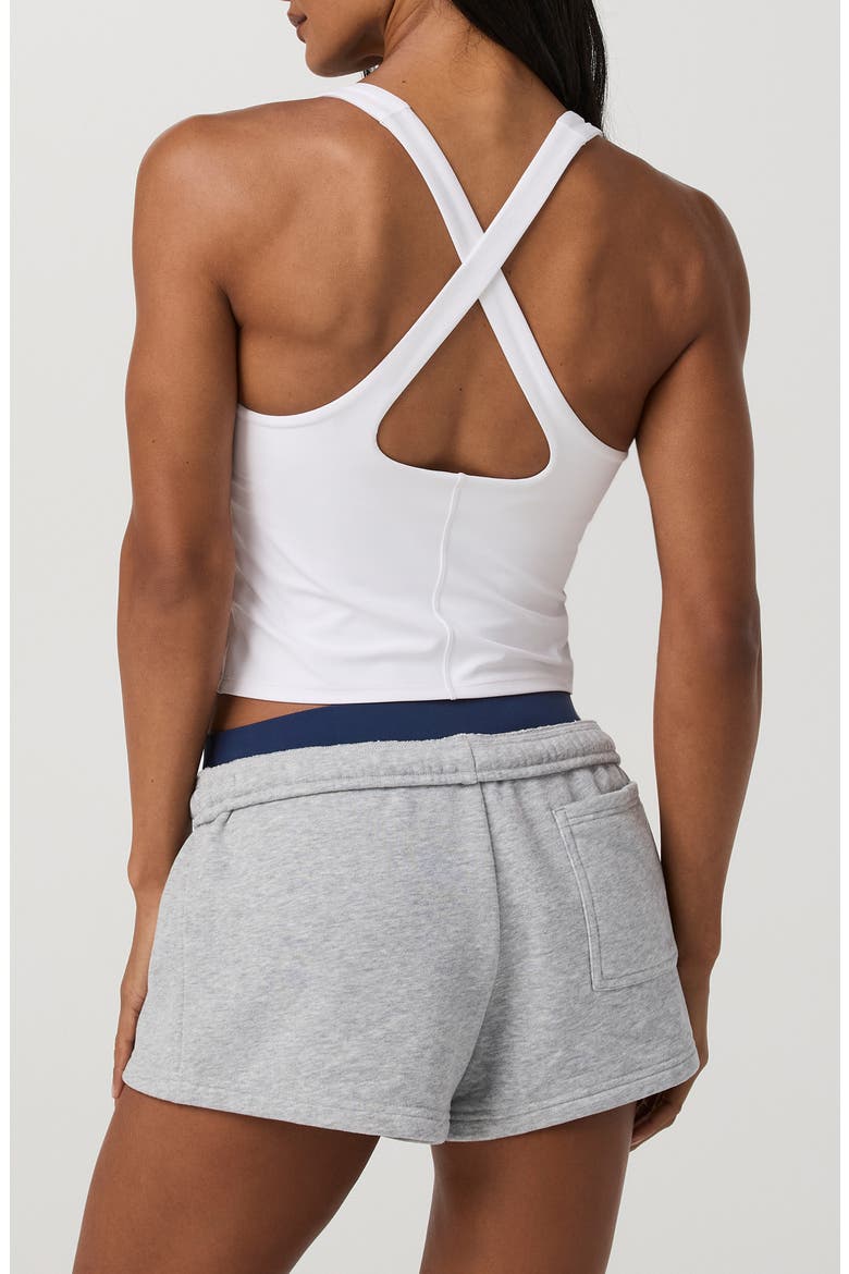 AllTheForm Logo Performance Tank, Alternate, color, WHITE