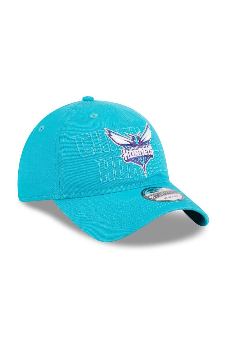 Men's New Era  Teal Charlotte Hornets 2023 NBA Draft 9TWENTY Adjustable Hat, Alternate, color, Teal