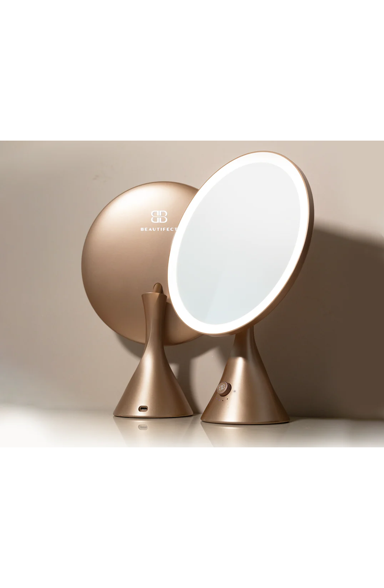 Beautifect Glow Mirror, Alternate, color, Gold