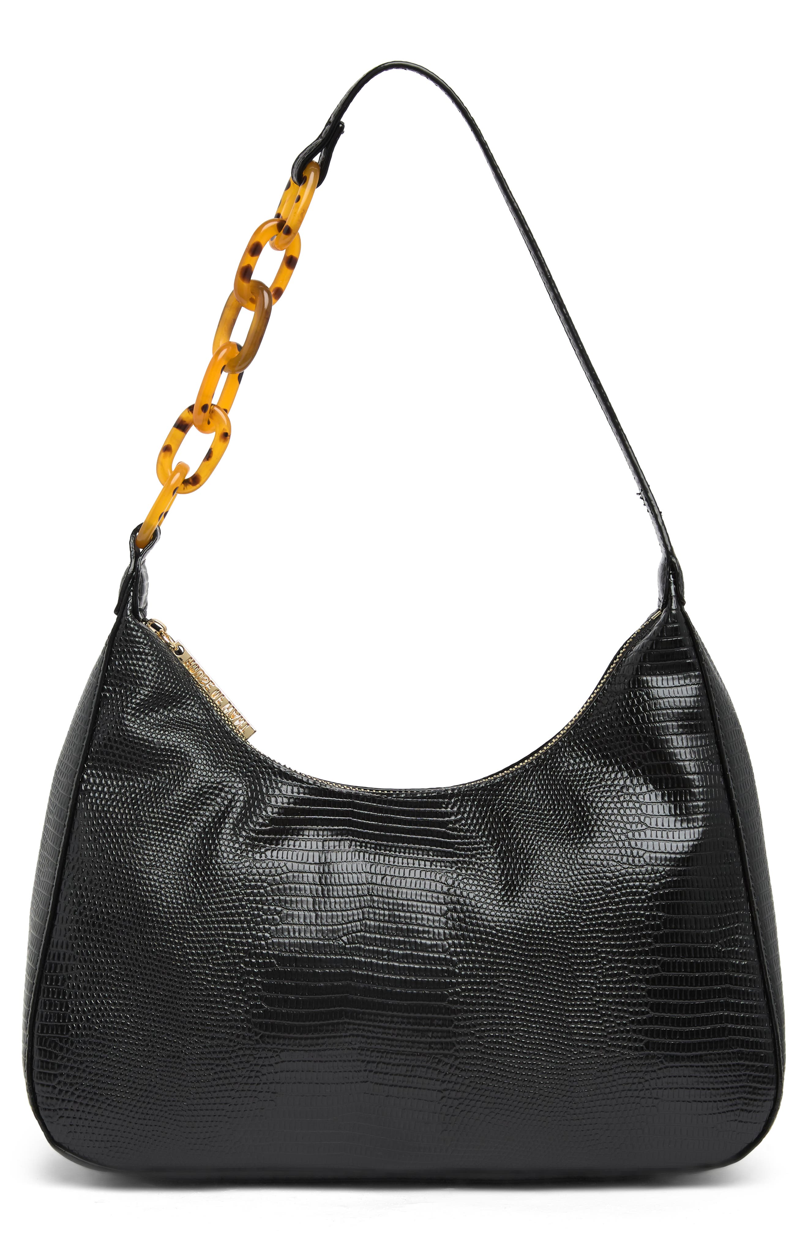 HOUSE OF WANT Newbie Vegan Leather Shoulder Bag, Main, color, 