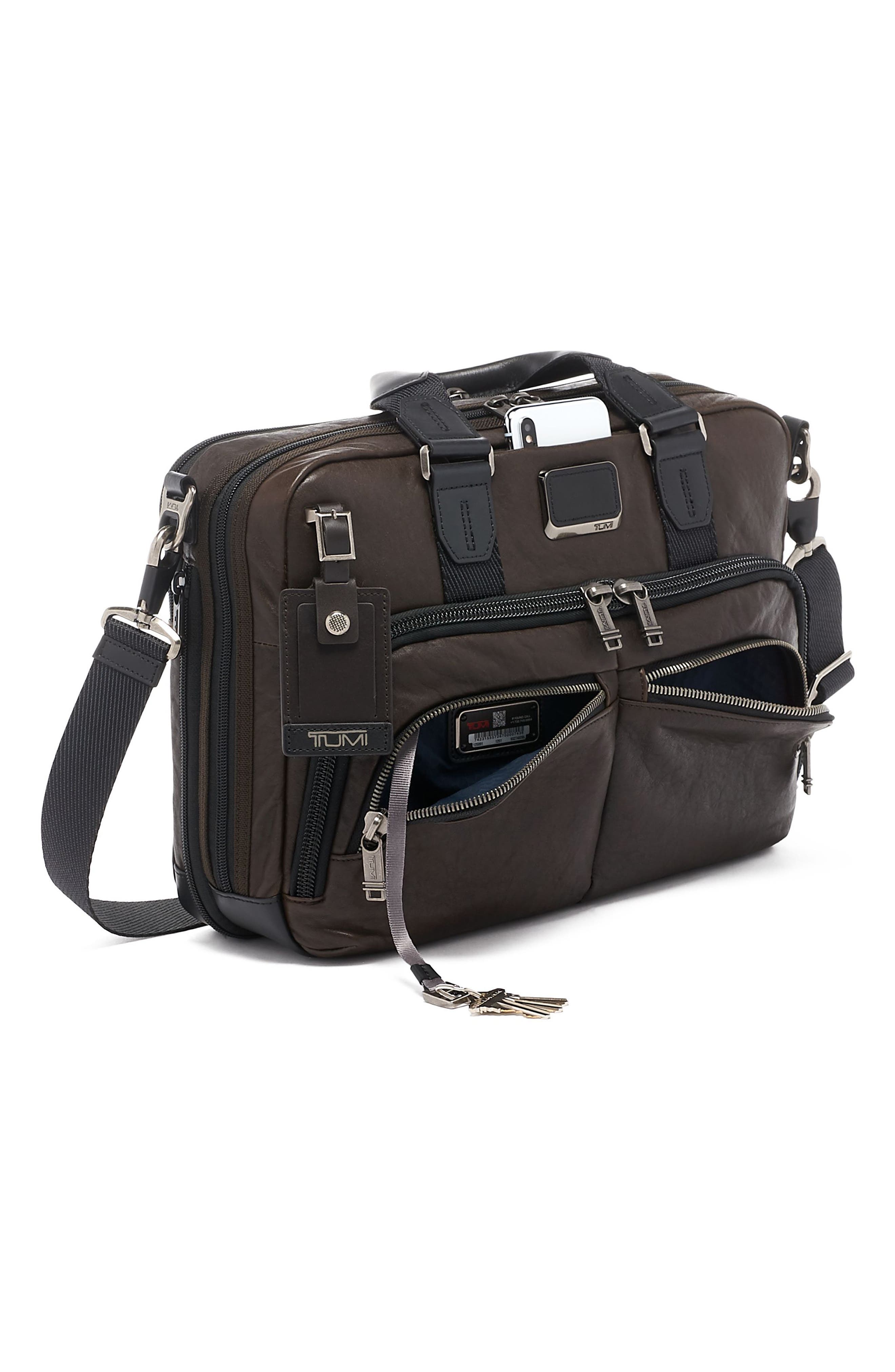 TUMI Alpha Bravo Albany Slim Commuter Briefcase, Alternate, color, 