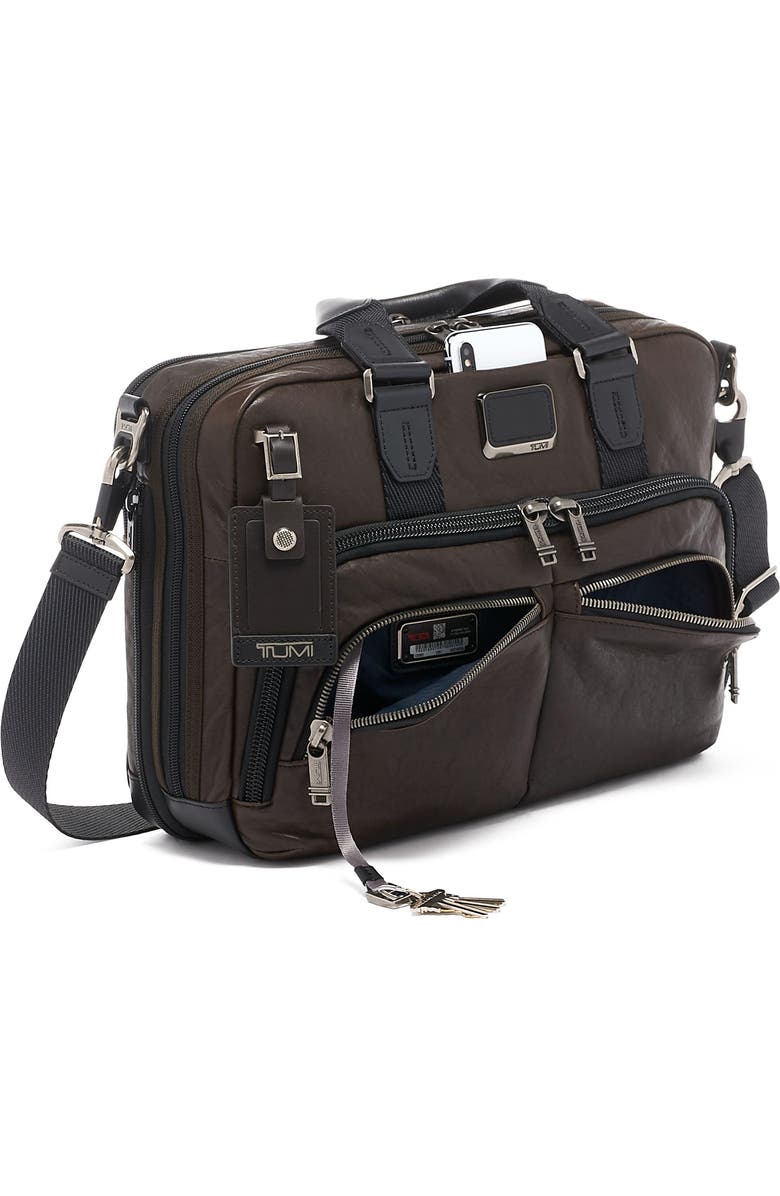 TUMI Alpha Bravo Albany Slim Commuter Briefcase, Alternate, color,