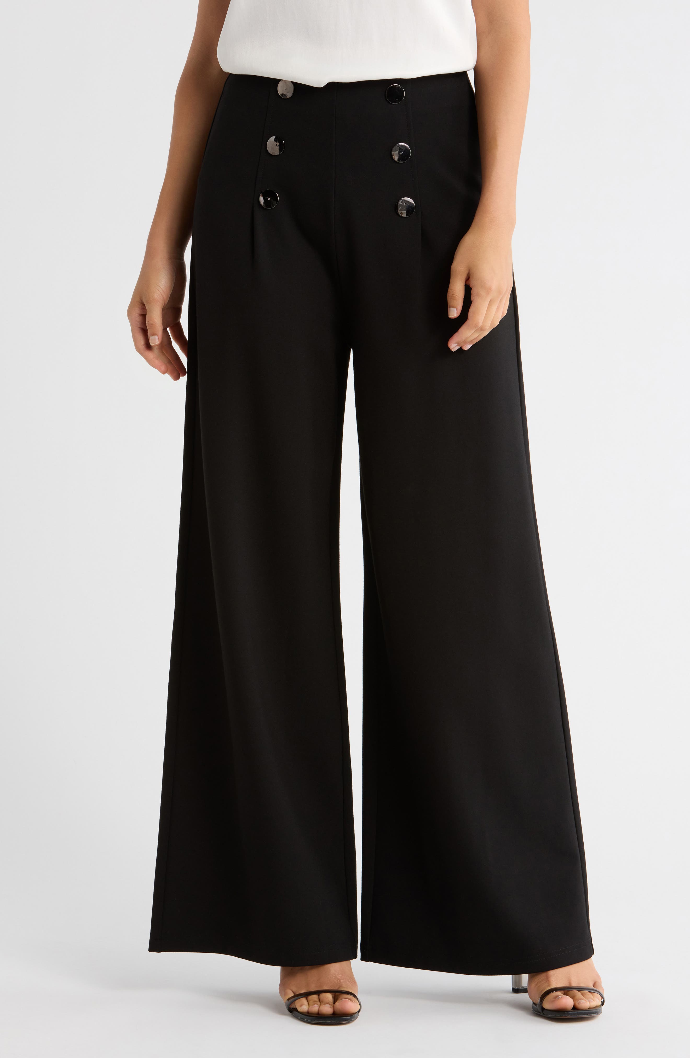 PATRIZIA LUCA Sailor Wide Leg Pants
