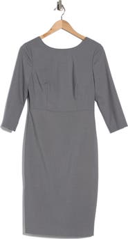 Theory Varetta Stretch Wool Sheath Dress