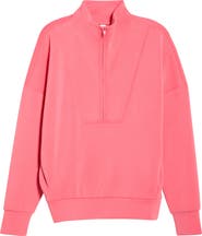 Zella Soft Luxe Half Zip Pullover