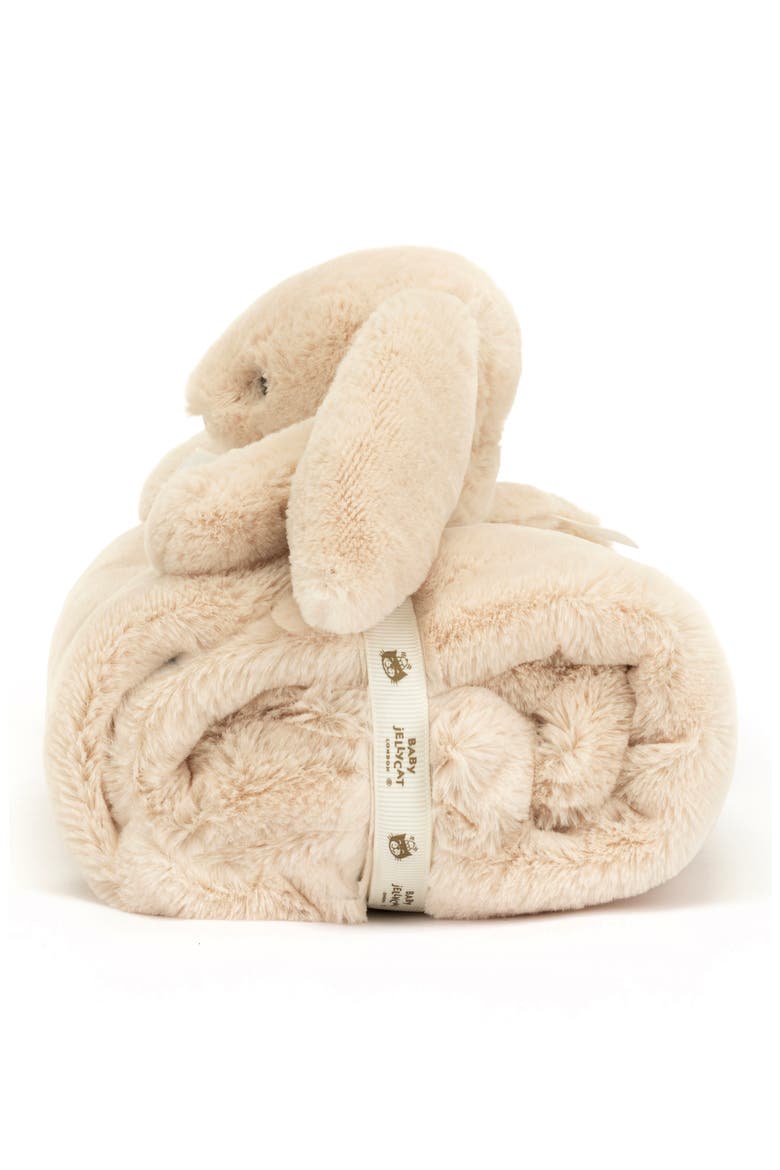 Bashful Luxe Bunny Blankie, Alternate, color, BEIGE