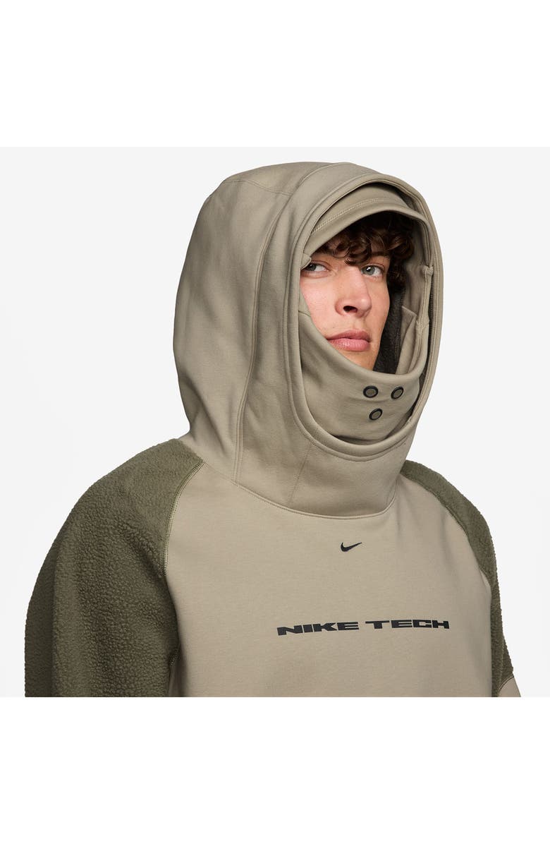 Nike Tech Therma-FIT Windwall Hoodie, Alternate, color, Desert Khaki/ Olive/ Black