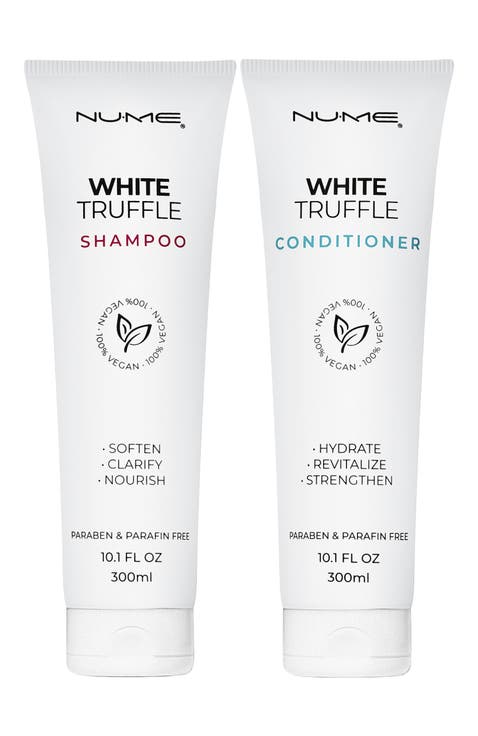 White Truffle Duo | Moisture-Rich Vegan Shampoo & Conditioner