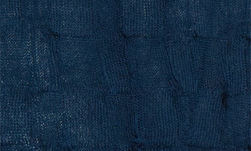 Yanyan Borlor Floral Ribbon Wool Skirt Pants In Navy
