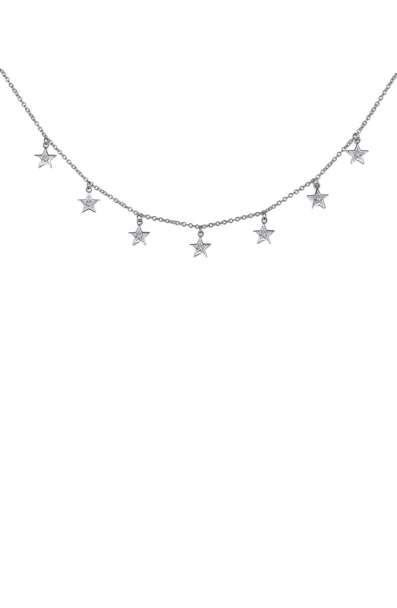 Lafonn 7 Symbols of Joy Charm Necklace, Main, color, 