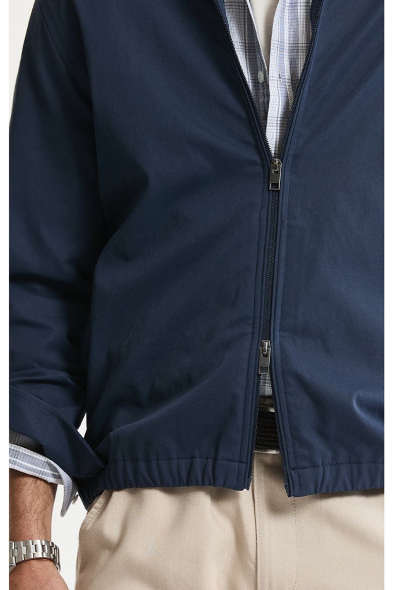 Tech Twill Zip Up Jacket, Alternate, color, Navy