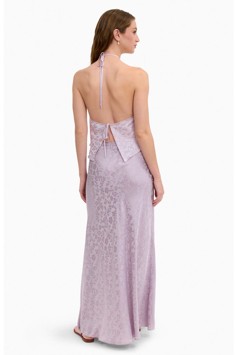 Emery Jacquard Halter, Alternate, color, Wisteria