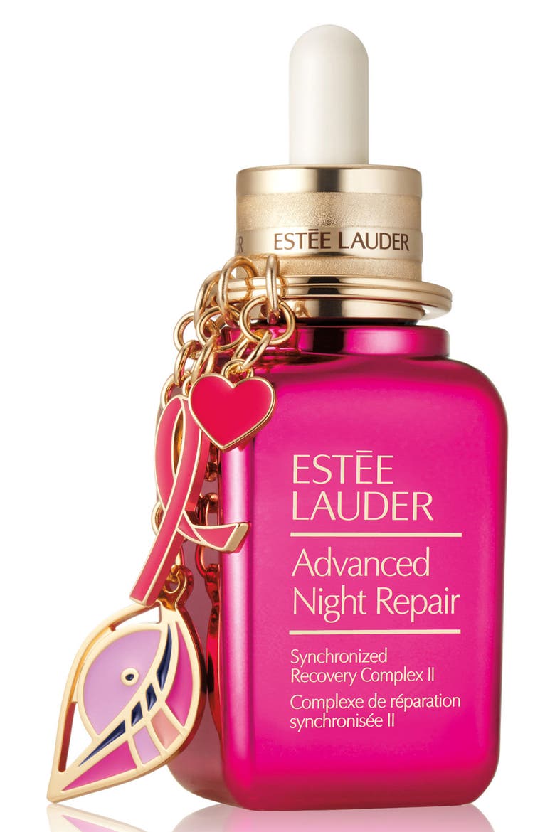 Advanced Night Repair Synchronized Recovery Complex II & Pink Ribbon Key Chain (Limited Edition), Main, color, NO COLOR