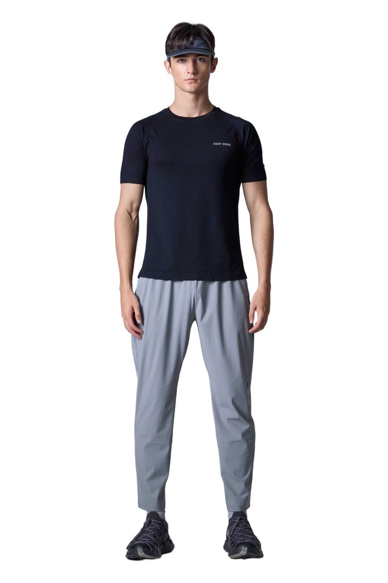 Tech Merino Light Weight Daily Tee, Main, color, Black