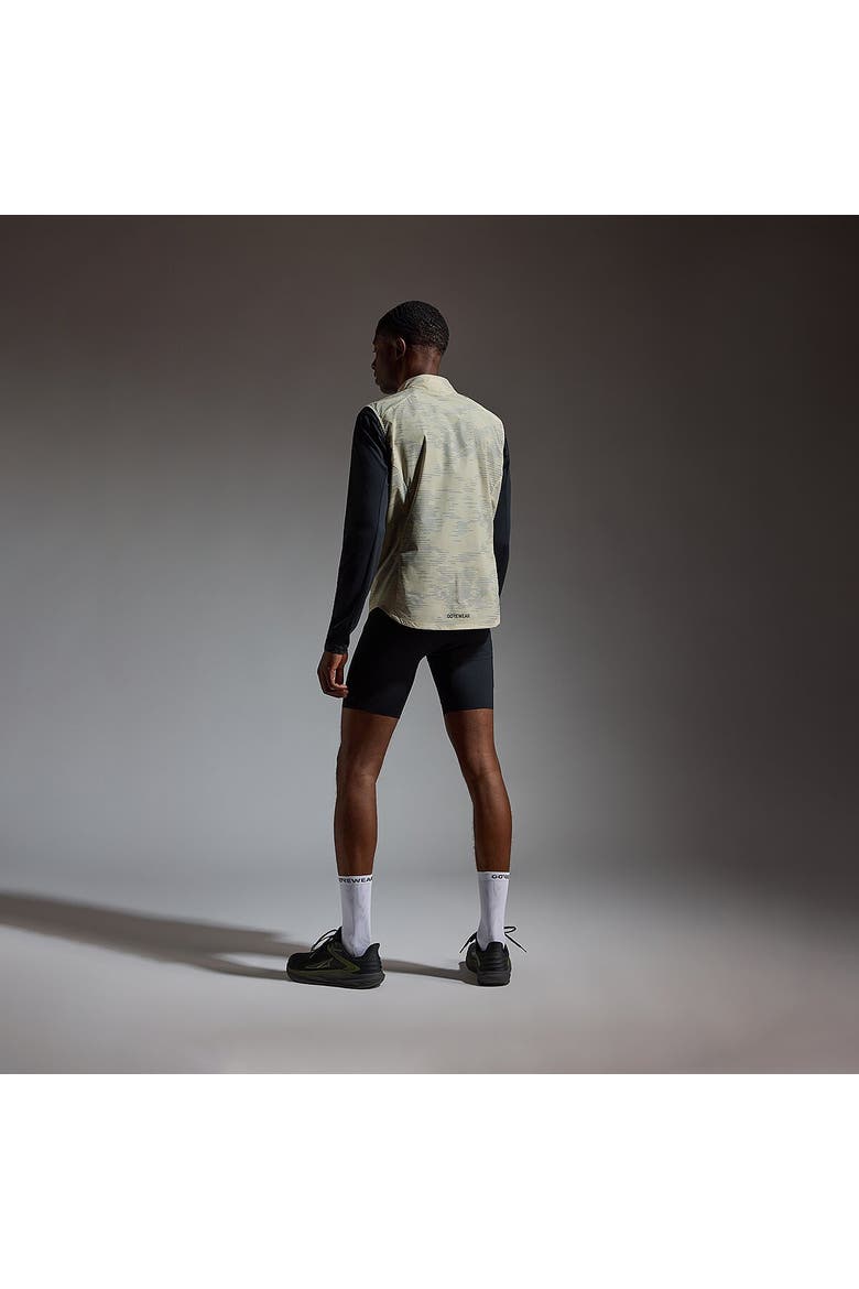 Concurve Electro Windbreaker Vest - Men's, Alternate, color, Crushed_Tech Beige/Lab Gray