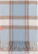 Lost Pattern Plaid Cashmere Scarf