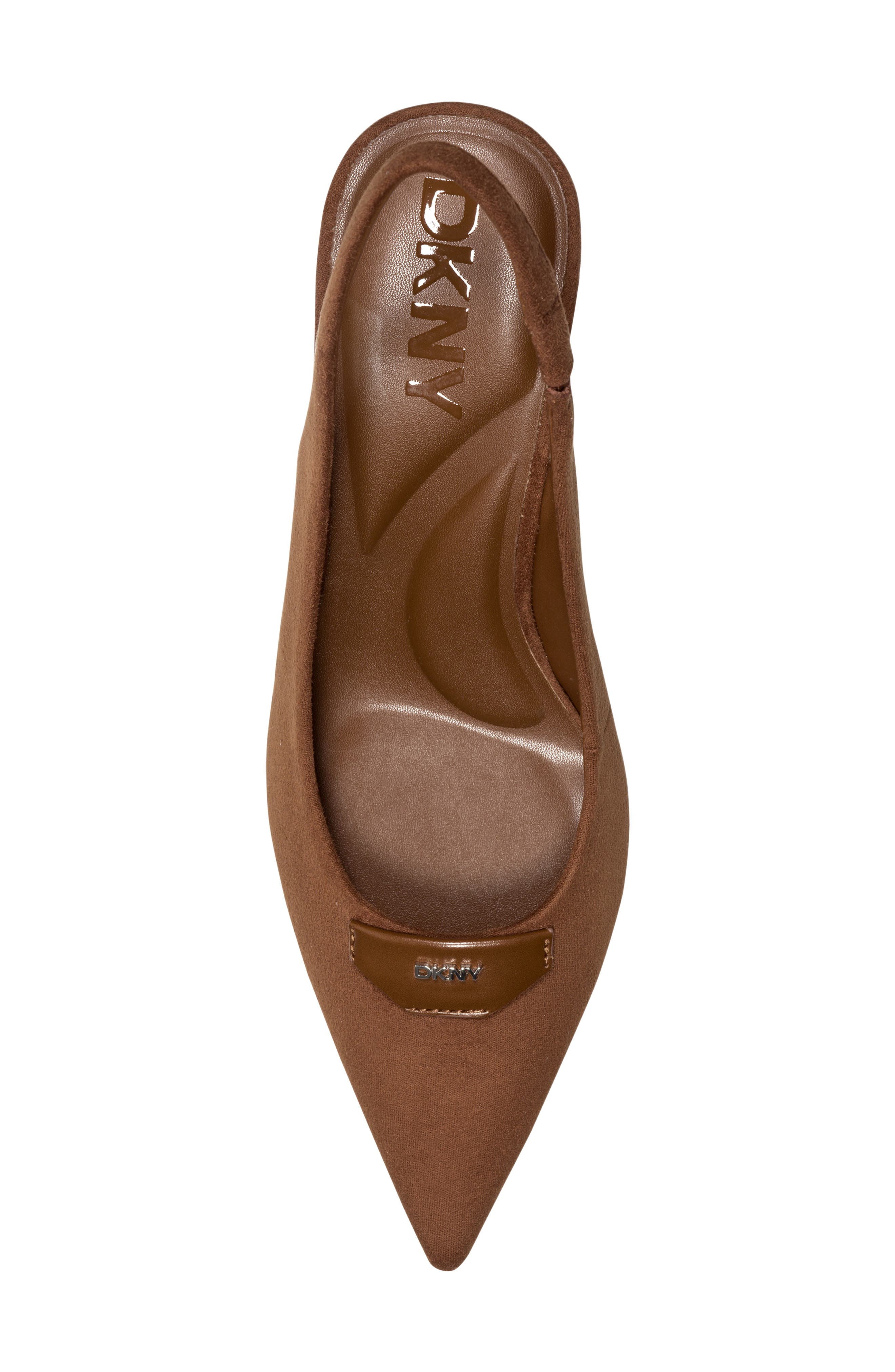 DKNY Camzy Slingback Pointed Toe Pump, Alternate, color, 