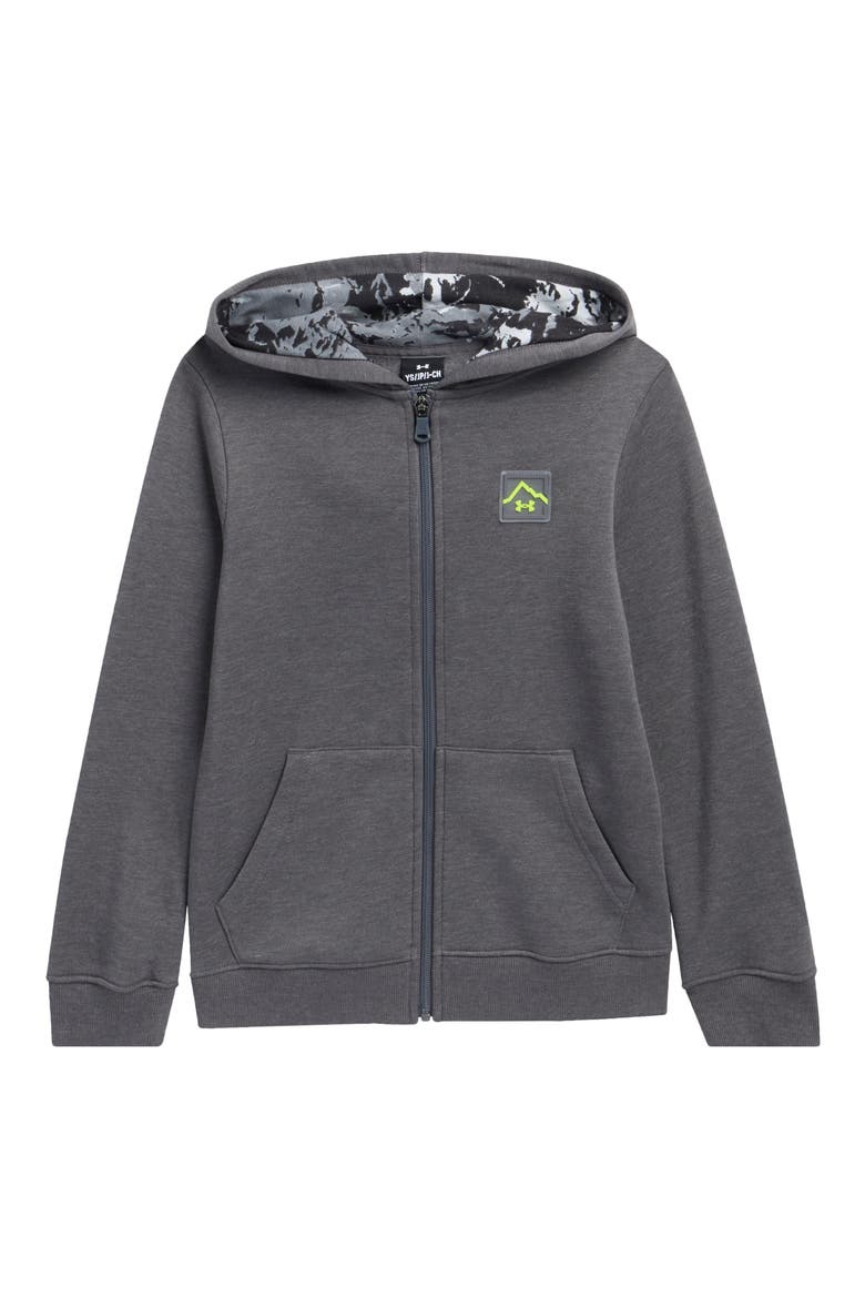 Kids' Full Zip Hoodie, Main, color, CASTLEROCK