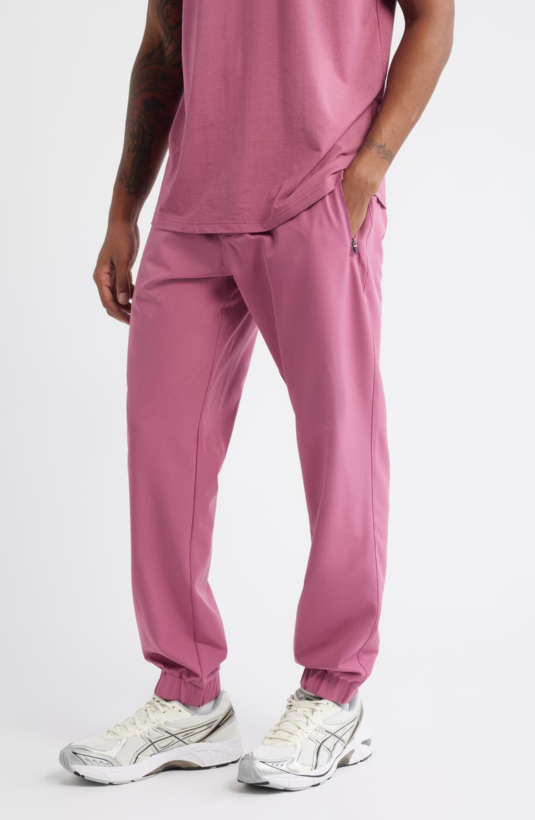 SANTO STUDIO Tempo Tech Pants, Main, color, Rose