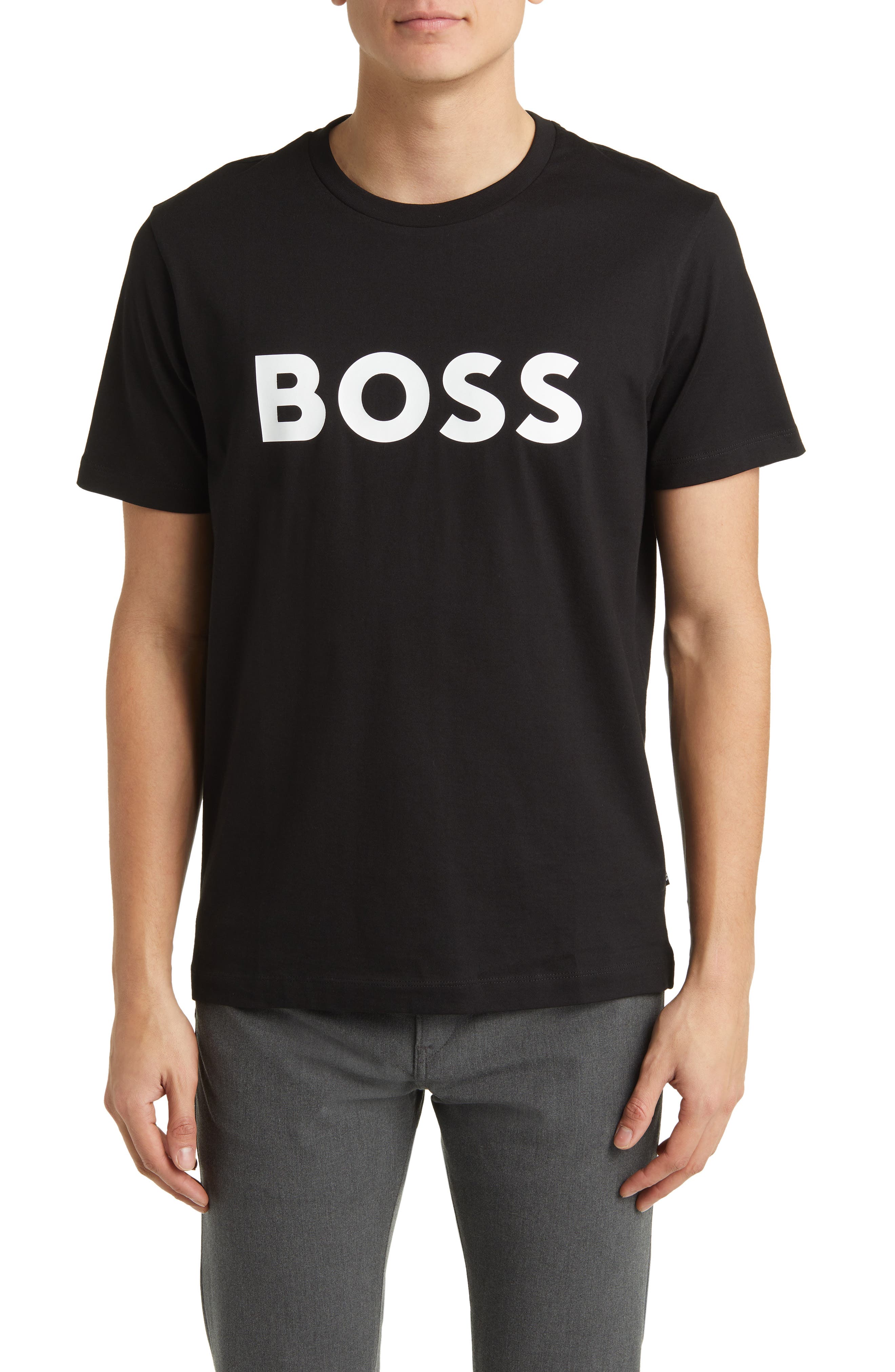 BOSS Tiburt Logo Graphic T-Shirt