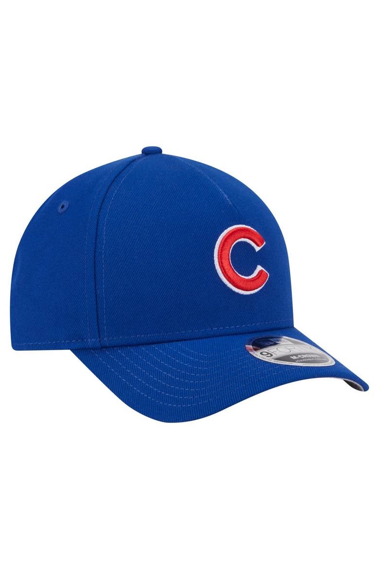 Men's New Era  Royal Chicago Cubs 9FORTY M-Crown Adjustable Hat, Alternate, color, Royal