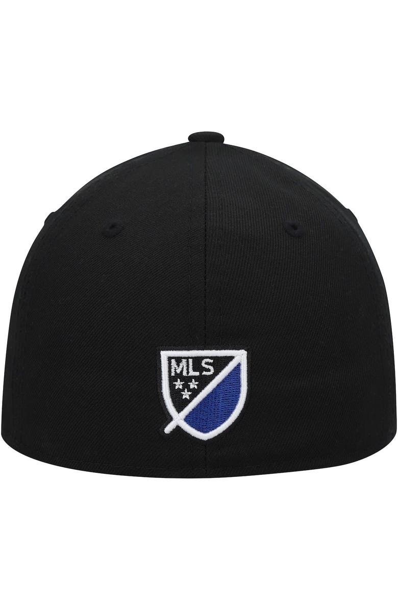 New Era Men's New Era Black San Jose Earthquakes Primary Logo Low Profile 59FIFTY Fitted Hat, Alternate, color, Black