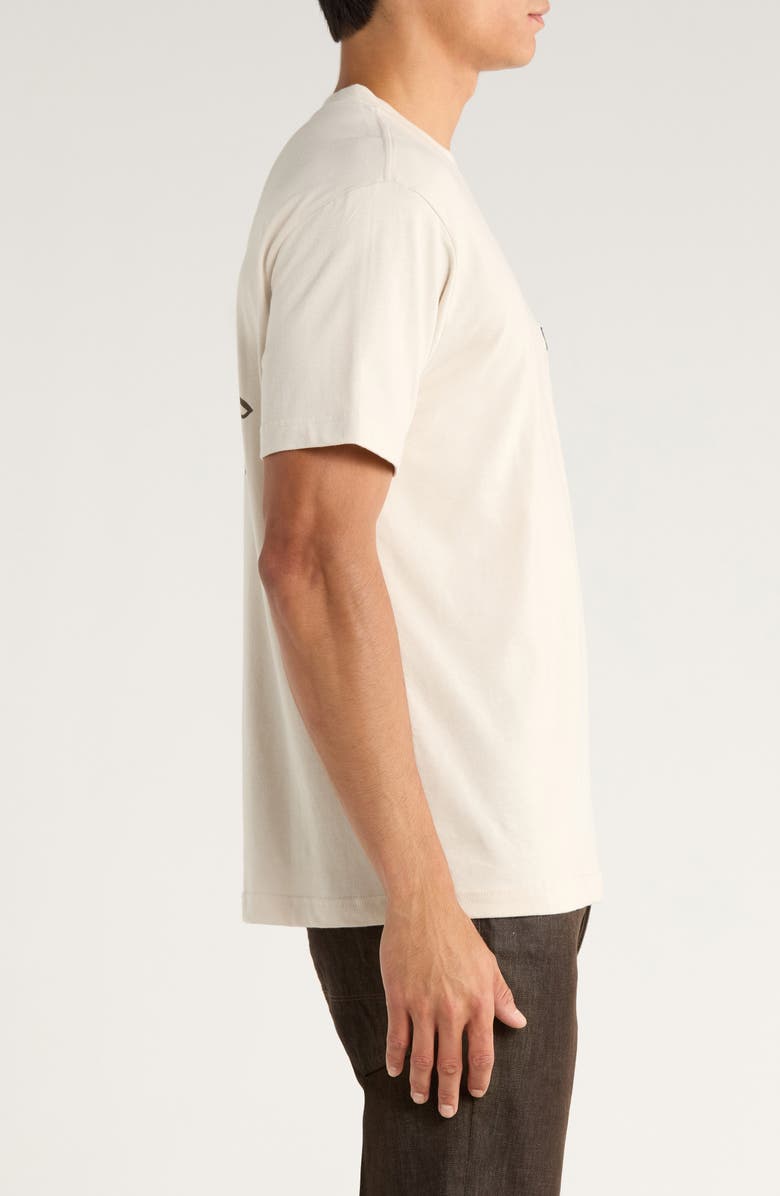 RVCA x Kevin 'Spanky' Long Dayshift Cotton Pocket Graphic T-Shirt, Alternate, color, Ceramic