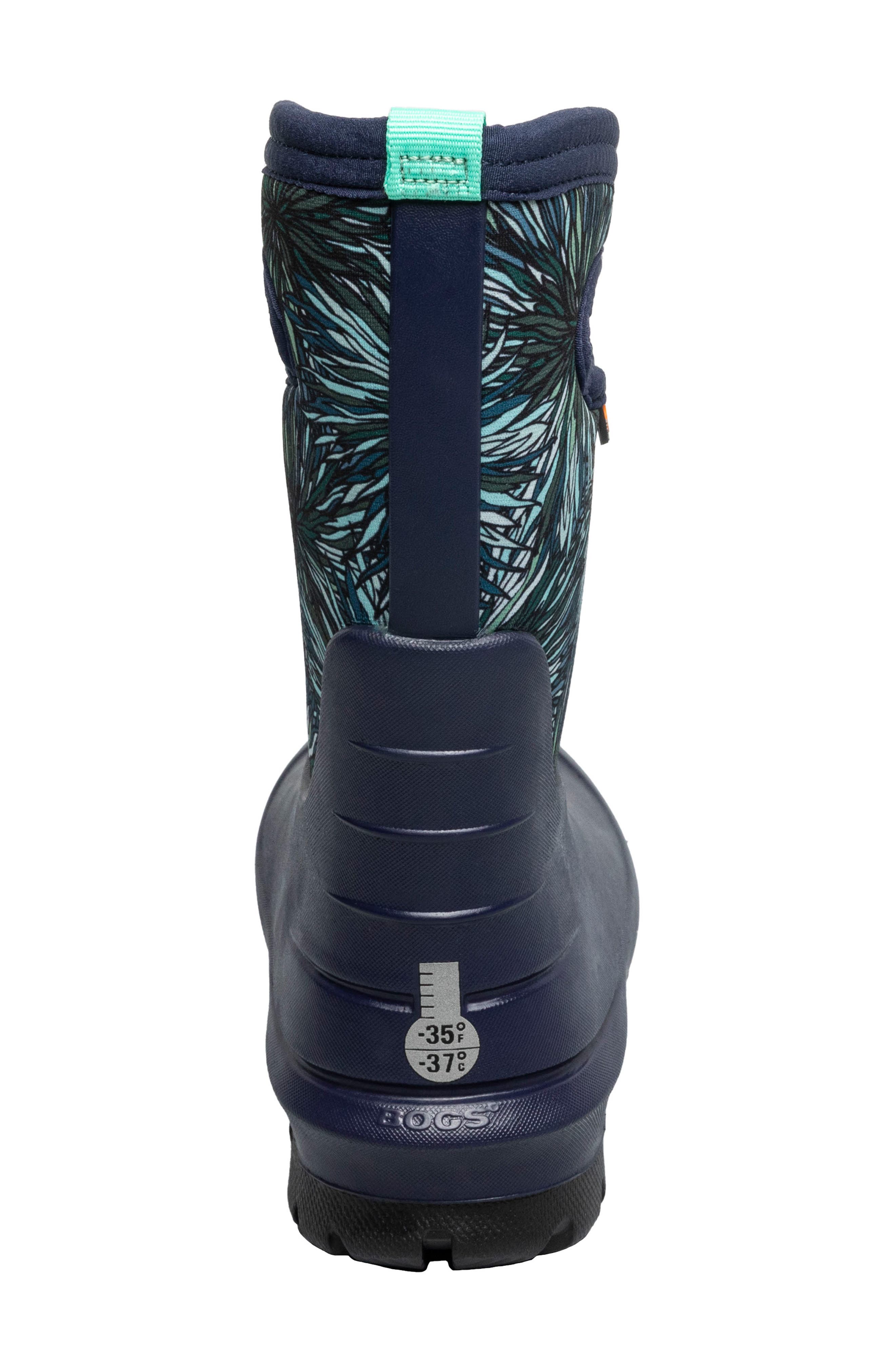 Kids' Neo-Classic Fireworks Waterproof Boot, Alternate, color, NAVY MULTI