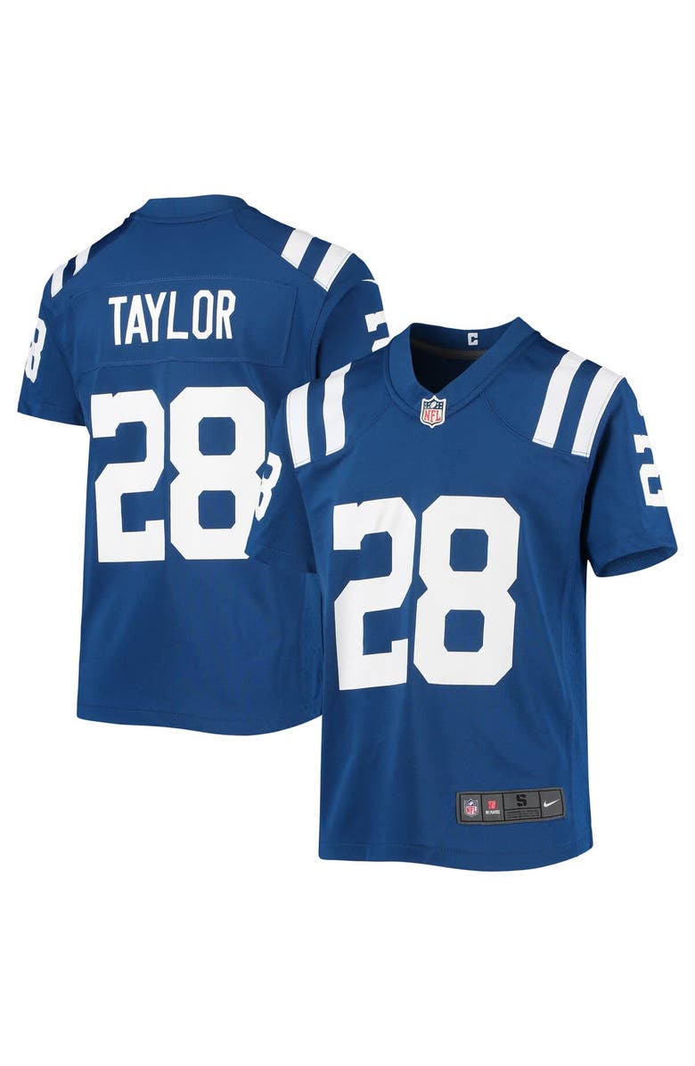 Nike Youth Nike Jonathan Taylor Royal Indianapolis Colts Game Jersey, Main, color, Royal