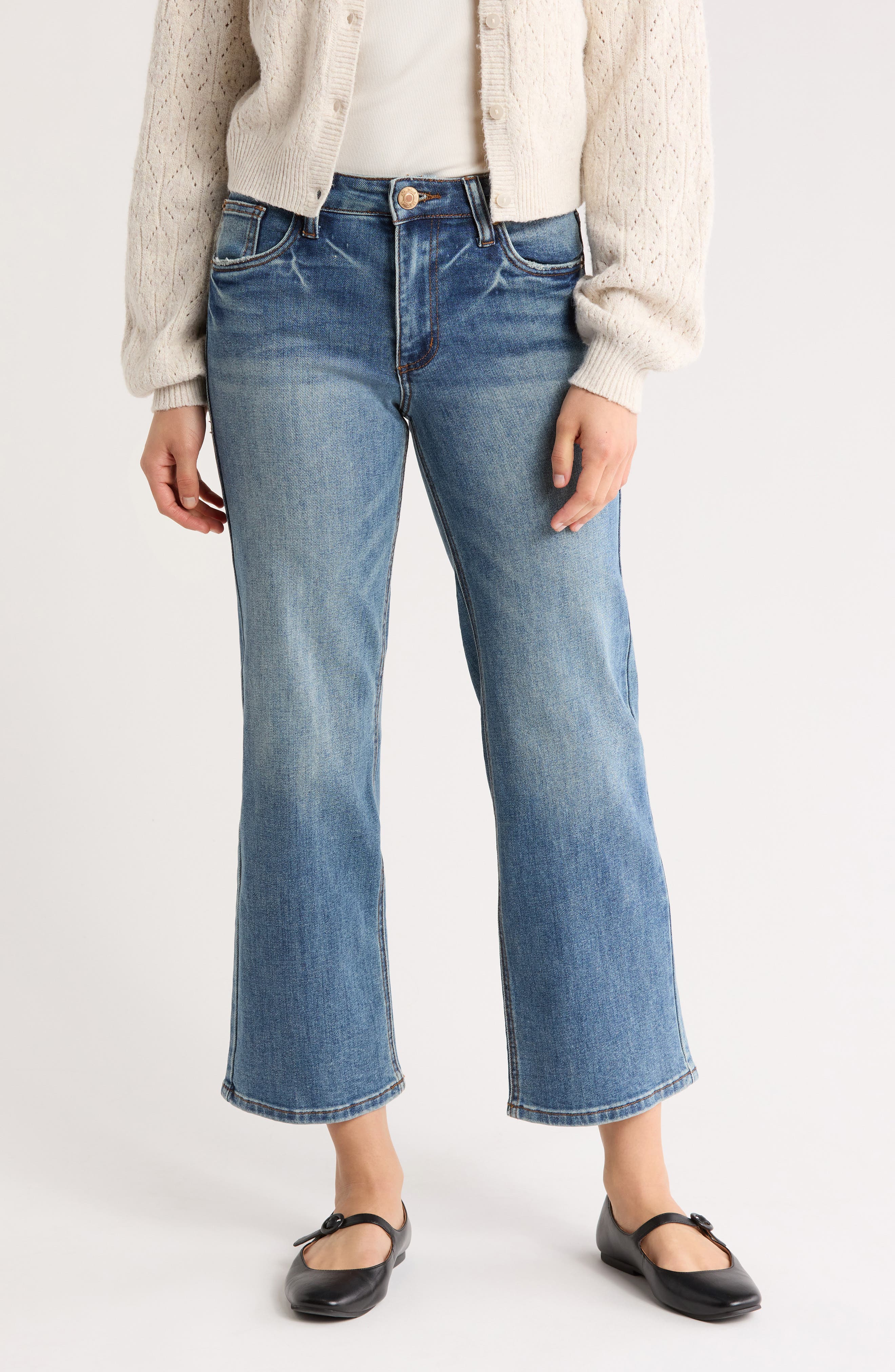 STS Blue Faye High Waist Wide Leg Jeans
